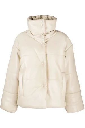 Nanushka Faux-leather puffer jacket