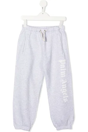 Palm Angels Logo-print cotton track pants