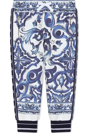 Dolce & Gabbana Majolica-print track pants