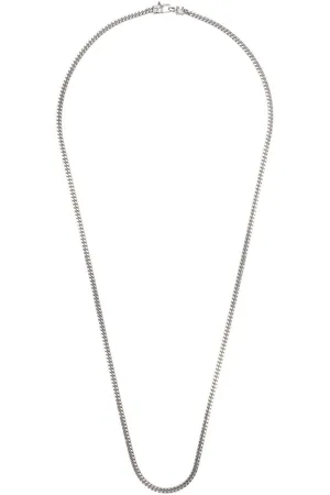 TOM WOOD Sterling curb-chain necklace