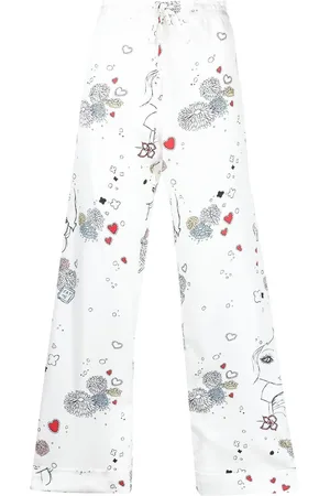 Macgraw Drawstring loose-fit trousers