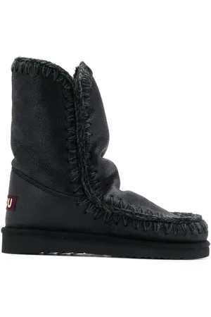 Mou Stitch detail snow boots