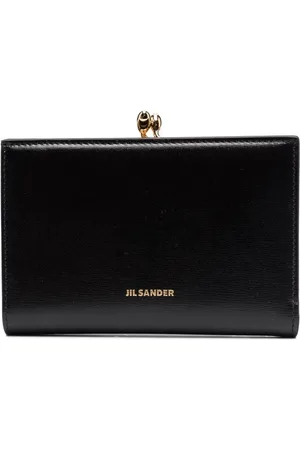 Jil Sander Goji logo clasp wallet
