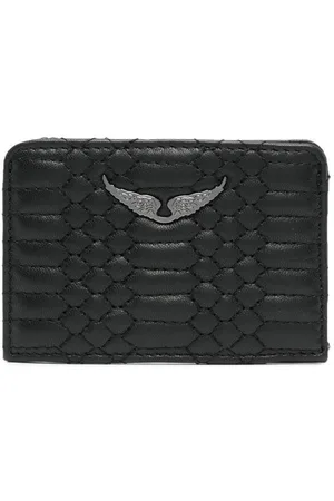 Zadig & Voltaire Logo-plaque lambskin wallet