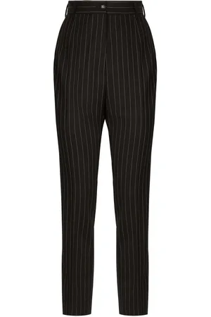 Dolce & Gabbana Pinstriped twill trousers