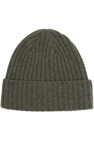 N.PEAL Chunky rib-knit beanie