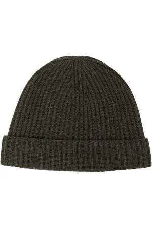 N.PEAL Ribbed-knit beanie