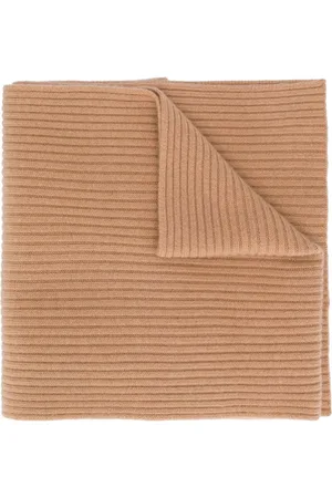 N.PEAL Ribbed knitted scarf