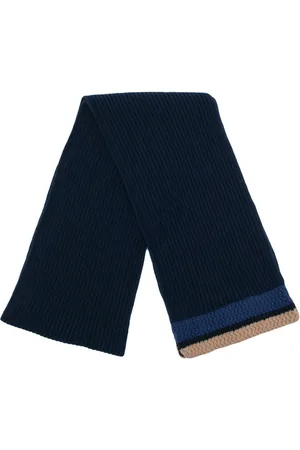 PRINGLE OF SCOTLAND Tipped wool-cashmere scarf