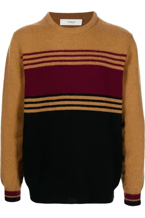 PRINGLE OF SCOTLAND Colour-block wool jumper