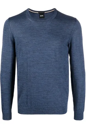 HUGO BOSS Crew neck knitted sweater