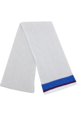 PRINGLE OF SCOTLAND Tipped wool-cashmere scarf