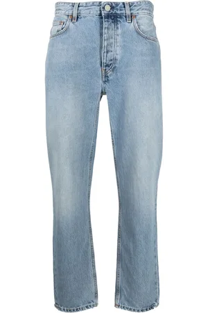 Won Hundred Stonewashed straight-leg jeans