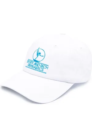 Sporty & Rich Embroidered-logo baseball cap