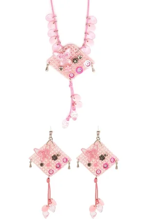 AMIR SLAMA Bead-embellished pendant