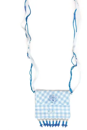 AMIR SLAMA Bead-embellished pendant necklace