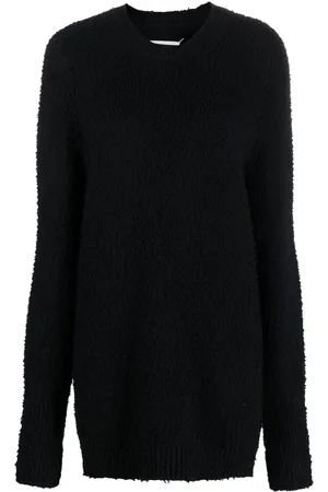 Maison Margiela Four-stitch brushed jumper