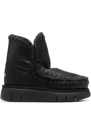 Mou Chunky leather boots