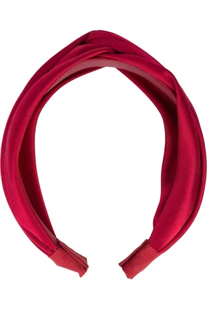 Jennifer Behr Twist silk satin headband