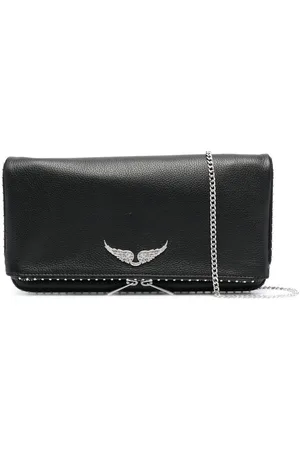 Zadig & Voltaire Logo-plaque stud-embellished shoulder bag