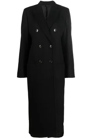 Totême Double-breasted wool overcoat