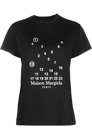 Maison Margiela Numbers-motif cotton T-shirt
