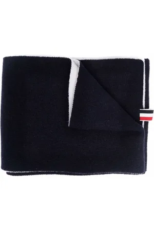 Thom Browne Lobster intarsia-knit wool scarf