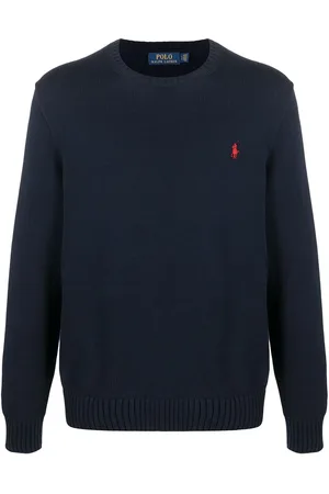 Ralph Lauren Embroidered logo knitted jumper