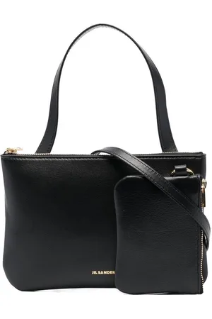 Jil Sander Logo-stamp shoulder bag