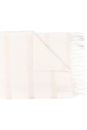 Totême Monogram-jacquard wool scarf