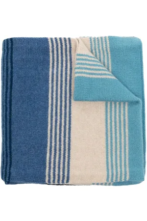PRINGLE OF SCOTLAND Striped lambswool scarf