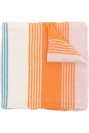 PRINGLE OF SCOTLAND Striped lambswool scarf