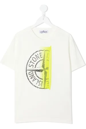 Stone Island Compass-print cotton T-shirt