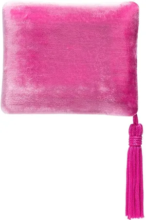 SOPHIE BILLE BRAHE Tassel-trimmed velvet case