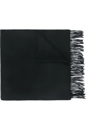 N.PEAL Woven fringe trim shawl