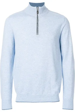 N.PEAL Carnaby half zip sweater