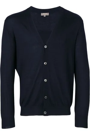 N.PEAL V-neck cashmere-blend cardigan