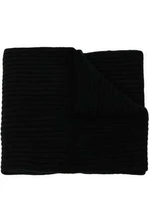 N.PEAL Ribbed-knit cashmere scarf