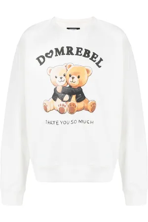 DOMREBEL Snap graphic-print Sweatshirt - Black