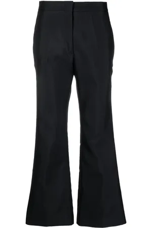 Jil Sander High-waisted cropped trousers