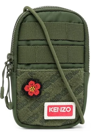 Kenzo Logo Badge Messenger Bag - Farfetch