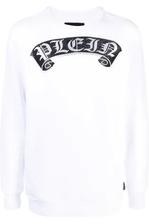 Philipp Plein Gothic Plein crystal-logo sweatshirt