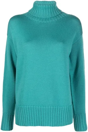 DRUMOHR Ribbed-trim roll-neck jumper