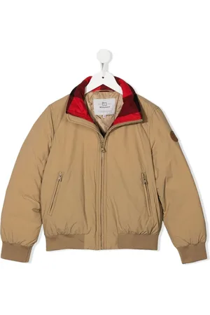Woolrich Bayman contrast-collar jacket