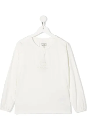 Woolrich Embroidered-logo organic-cotton T-shirt