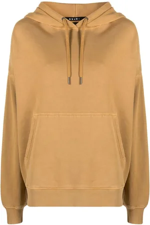 Kenzo Monogram Jacquard Zipped Hoodie In Orange,beige,blue