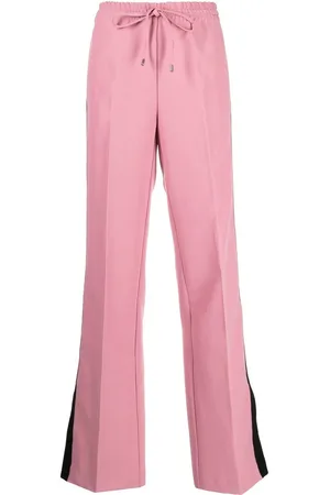 Ermanno Firenze Flared drawstring-waistband trousers