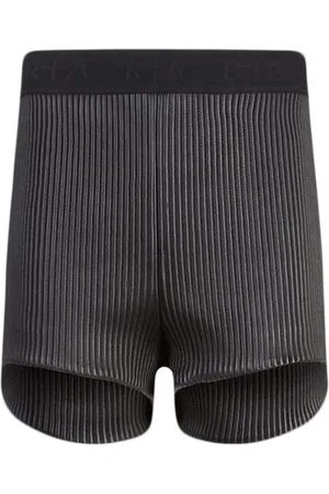RTA Slim-fit ribbed shorts