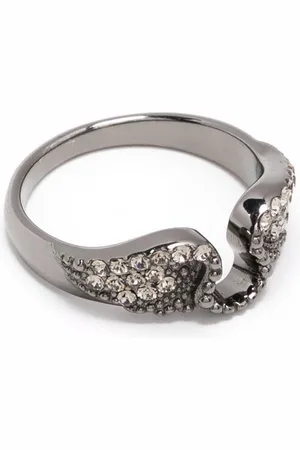 Zadig & Voltaire Rock crystal-embellished ring