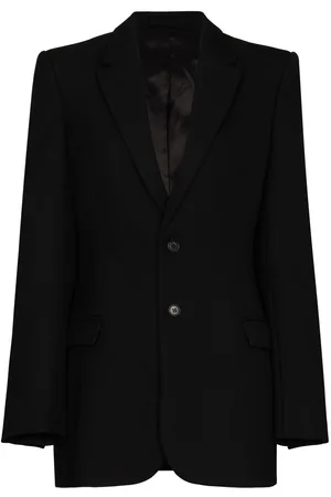 WARDROBE.NYC X Browns 50 single-breasted wool blazer